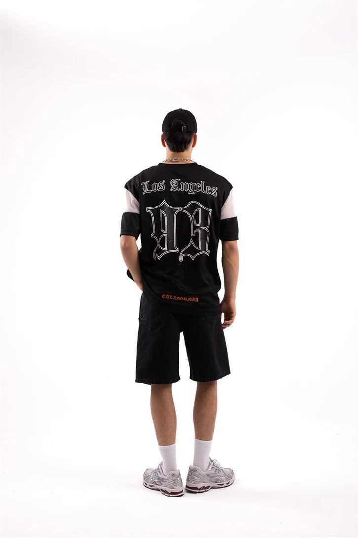 Unisex Oversize Los Angeles Forma T-Shirt